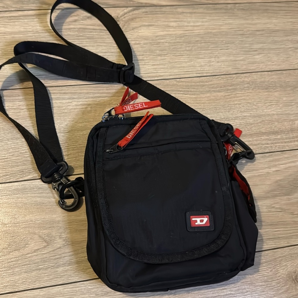 Diesel nylon crossbody bag